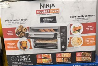 Ninja 12-in-1 Double Oven with FlexDoor DCT401 - Stainless Steel/Black BRAND NEW